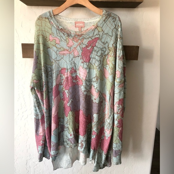 Show me your MuMu|Bonfire sweater,world tour knit in pastel tones•••Slouchy fit - Picture 4 of 14